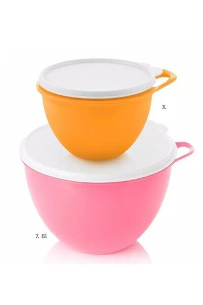 Tupperware Miksim Storage and Preparation Container 7.8 Lt, 3lt (Dough, Yogur...