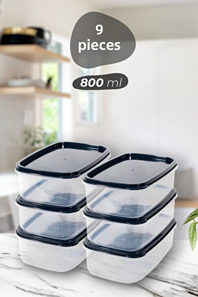 Turnberry 6 Pieces 12 Pieces 800ml Storage Container Set, Breakfast and Storage