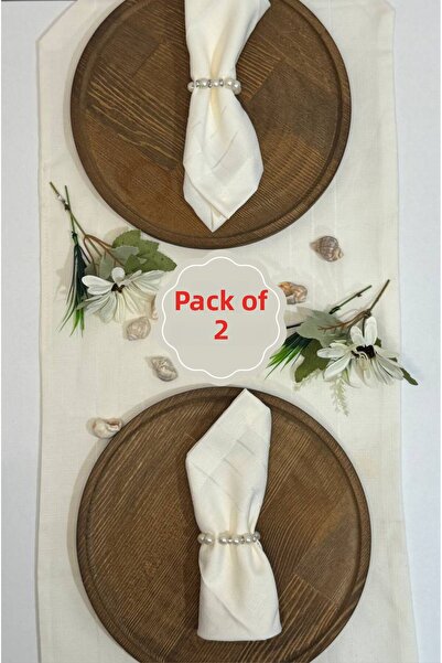 BUÂL CONCEPT Bual04 2-Piece Wooden Round Presentation Rack Decorative Kitchen...