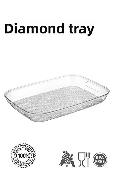 HOMENIVA Plexi Diamond - Unbreakable Tray