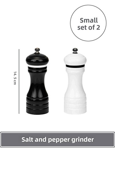 Sunplast Ceramic Salt & Pepper Mill - Set of 2 Small