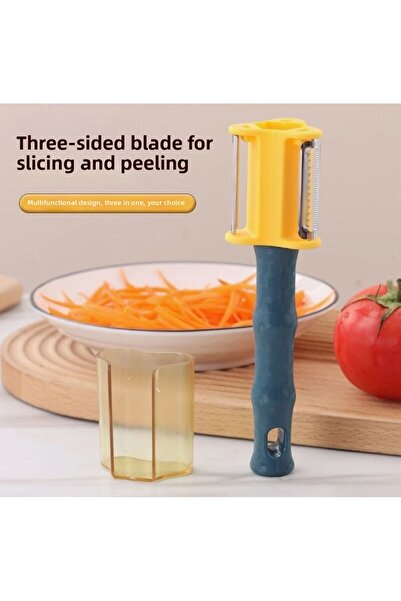 HB LİFE مقشرة الفواكه والخضروات ثلاثة في واحد في المطبخ المنزلي