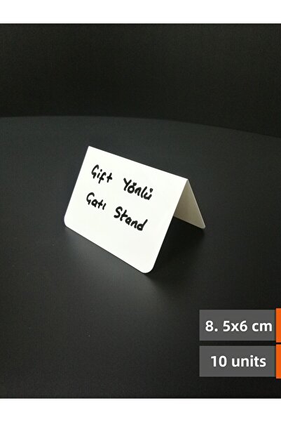 Şeffaf Etiket Set de 10 bucăți autocolante albe decorative pentru tablă, șter...