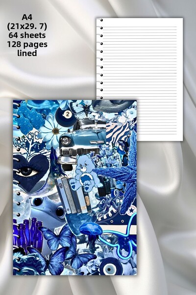 daily notebook كتاب مدرسي حلزوني تحت عنوان Pinterest، 64 صفحة، مقاس A4 (21X29...