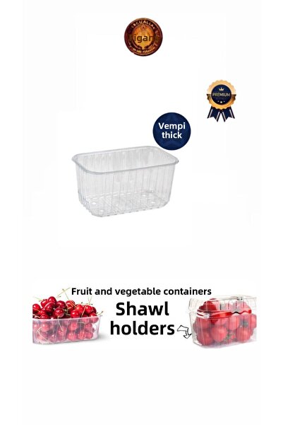 figanlar ambalaj 25 bucăți de recipiente din plastic gros, fără capac, pentru...