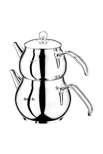 OMS Steel Teapot Large Size(l)