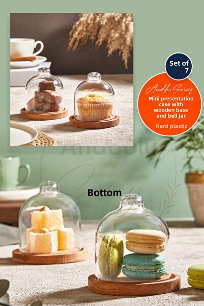 Anadolu Saray قاعدة خشبية، وعاء عرض صغير، وعاء كوكيز، طبق تقديم القهوة |   حا...