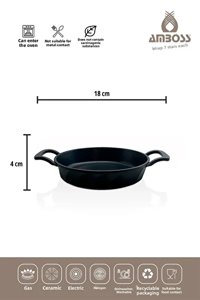 Amboss 3 Piece Quartz Pan Set