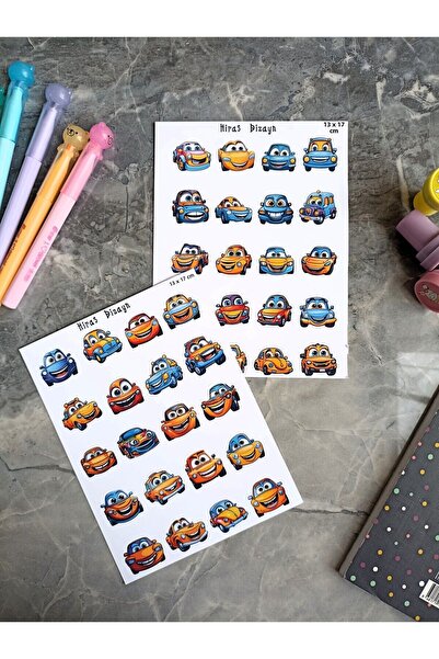 Hiras Dizayn Αυτοκόλλητα Αυτοκόλλητα Αυτοκινήτων Χαρούμενα Αυτοκίνητα Διασκεδ...