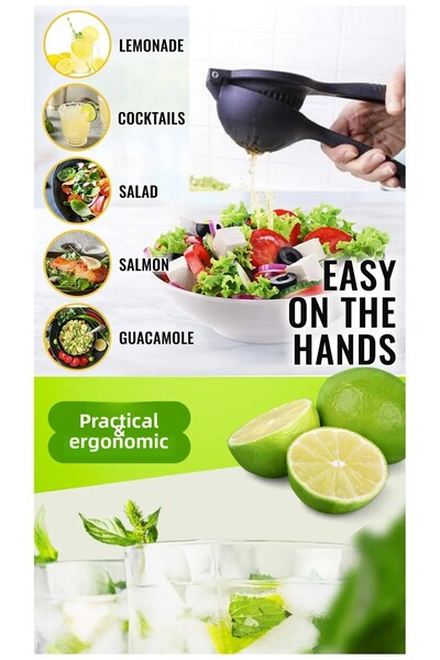 potasyum Legendary Large Size Stainless Cast Citrus and Lemon Tight