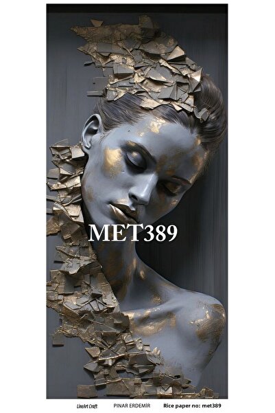 LİNEART ورق تزيين نحاسي من LineArt LA-MET389