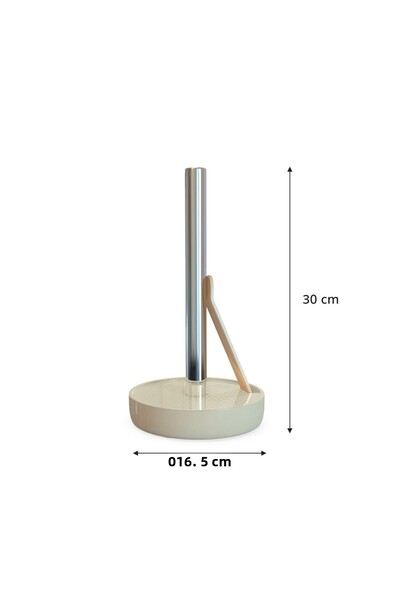 Prima Nova Beige Color Countertop Paper Towel Holder