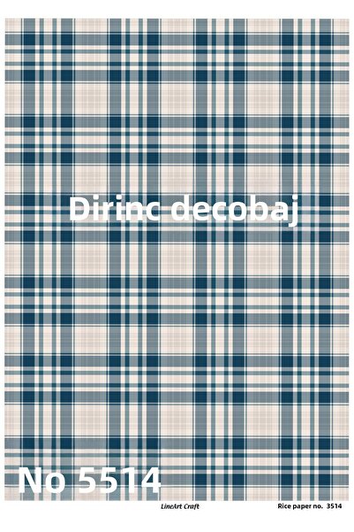 LİNEART ورق ديكوباج نحاسي رقم: 3514 - 29x42 سم