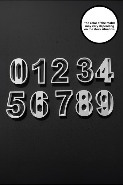 To Design Lab 0-9 Numbers Set Mold