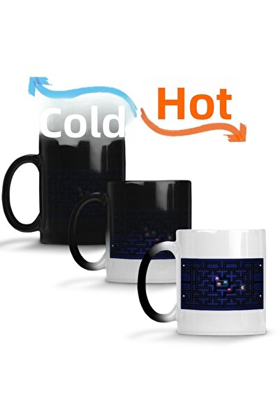 Baskı Dükkanı كوب من البورسلين السحري من باك مان