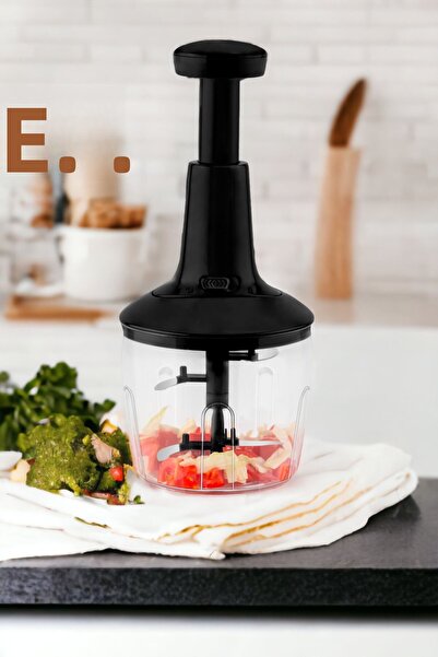 Comprox 1000ml New Generation Hand Robot - Practical Bass Cutting, Manual Chopper with 5 Blades