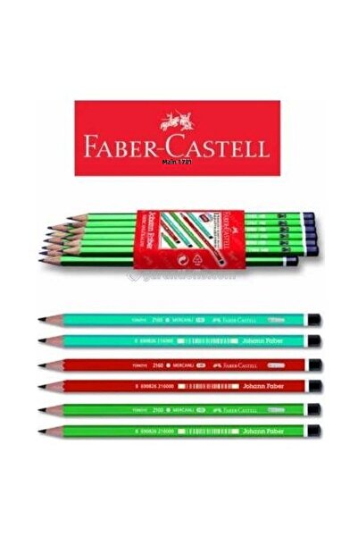 Faber Castell قلم رصاص مرجاني 12 قطعة