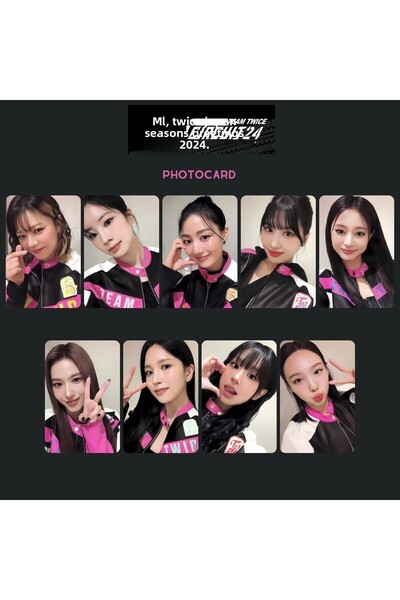 Kpop Dünyasi TWICE '' Team Twice Circuit 24 Japan SG 2024 '' Σετ υπολογιστή 2