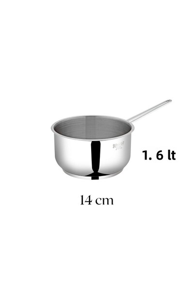 Bonera Frida 2-Piece Steel Saucepan Set 12-14 cm