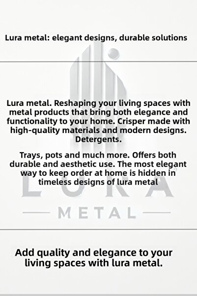 Skygo Gold Daisy Coffee and Tea Presentation Tray - 22.5 cm Stylish and Elegant Design