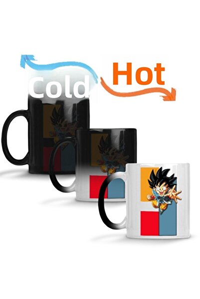 Baskı Dükkanı Dragonball Z Magic Mug Cup Porcelain