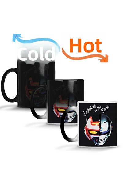 Baskı Dükkanı كوب الكوب السحري لأبطال الأرض من البورسلين