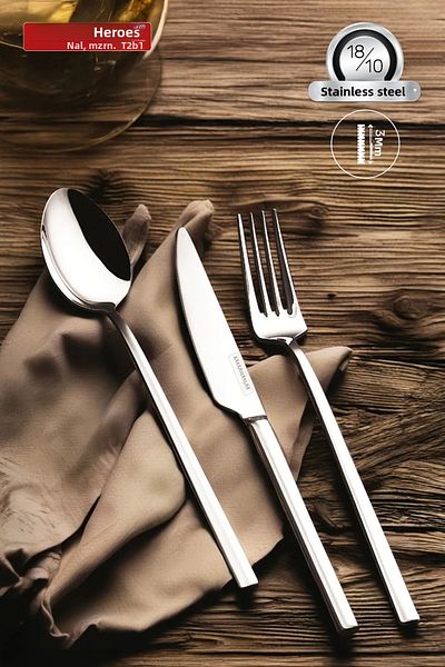 Kahramanlar Gözde 36 Piece Fork Spoon Knife Set
