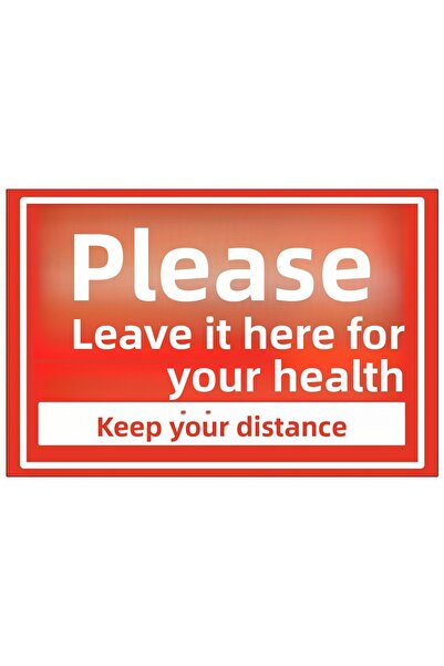 okularenkkat علامة تحذير المسافة الاجتماعية