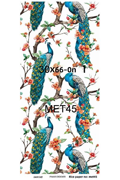 LİNEART ورق تزيين الأرز Lineart رقم: MET45