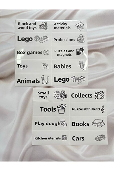 eylülün etiket fabrikası Etichetă de categorie dulap de jucării - Organizator...