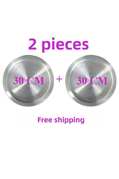 ATILIM OCAK 2 قطعة صينية كونفيه كادايف تان 30 سم