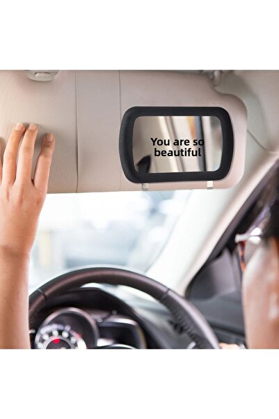 Teknik Mirror Text Sticker to the Car