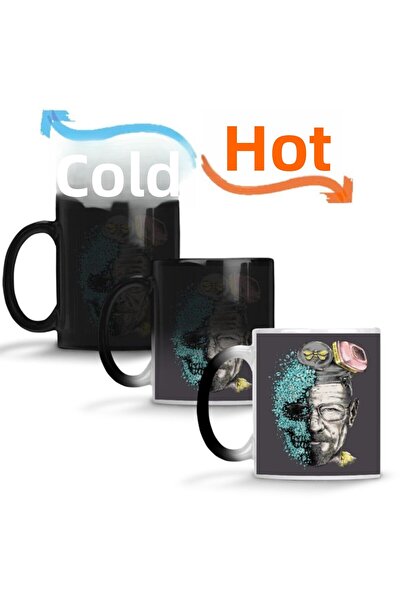 Baskı Dükkanı Breaking Bad 2 Magic Mug Cup Porcelain