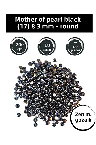 Zen Mozaik Mozaic rotund din sticlă perlat pentru lucrările tale de mozaic ar...