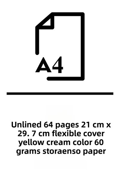 retronote A4 Notebook 11 - Da Vinci - Mona Lisa, 1503-6 - Unlined - 64 Pages - 21x29.7 Cm