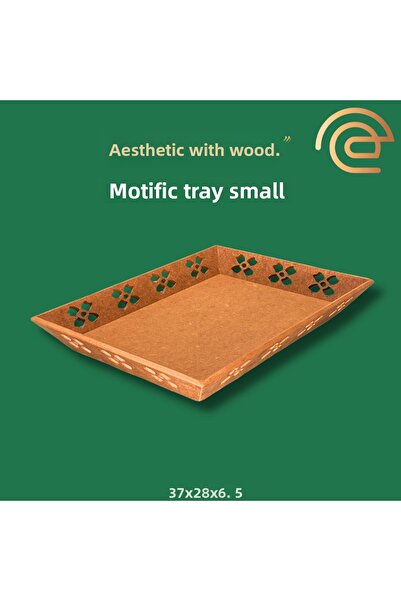 Eymen Hobi Motif Tray Small