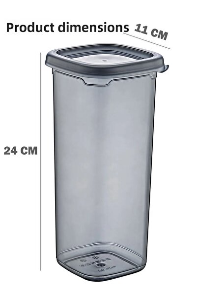 grimorlife 24-Piece Mega Leak-Proof Label Food Container - Deep Freezer and Microwave