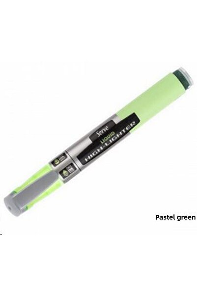 Serve Liquid Ink Highlighter Pastel Green