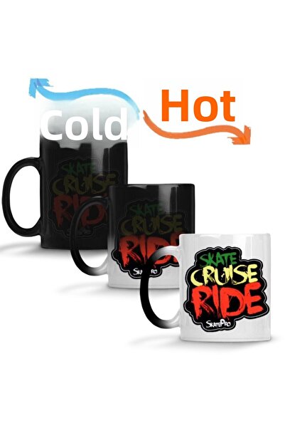 Baskı Dükkanı كوب الكوب السحري لوح التزلج بورسلين