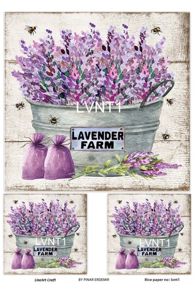 LİNEART ورق ديكوباج نحاسي Lineart رقم: LVNT01- 29x42 سم