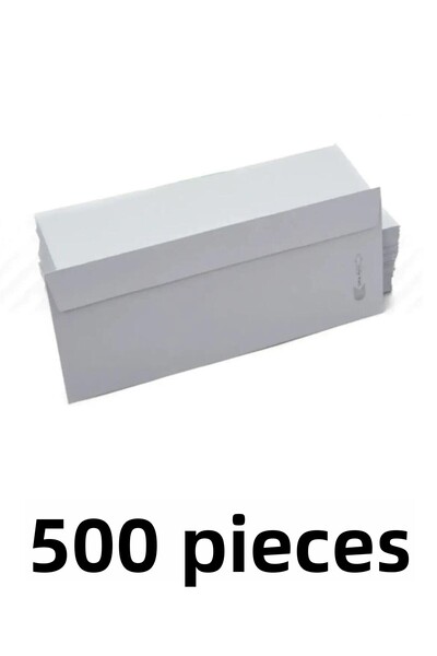 Oyal 500 مظروف أبيض من السيليكون 90 جرام بدون نافذة