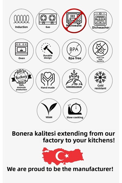 Bonera Atlas 9 Piece Purple Titanium Pot & Pan Set