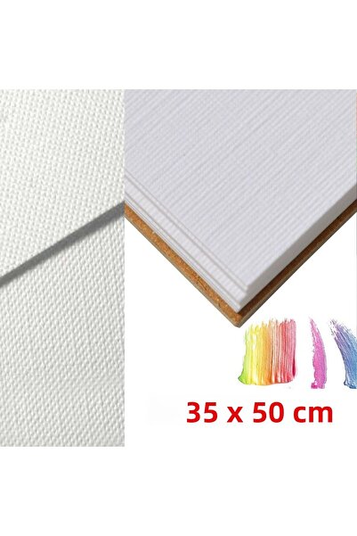 Art Tone Professional Canvas Textured Paper for Acrylic & Oil Paint 10Pcs 35X...