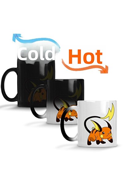 Baskı Dükkanı كوب بوكيمون جو بيكاتشو رايتشو كوب سحري بورسلين