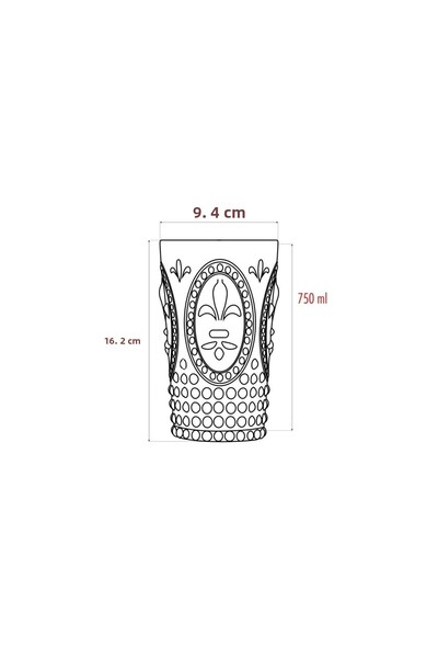 Depa Findit Acrylic Transparent Single Tall Cup & Water Soft Drink Cup 750 Ml (Not Large Size & Glass)