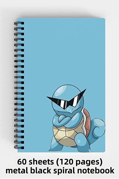 Anime Marketi Pokemon Design A5 Spiral Hard Cover Notebook 120 Sheets