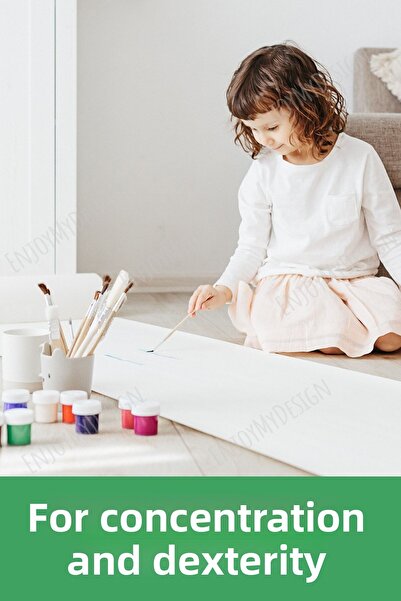 Enjoymydesign Paint Roll Activity Paper Painting Paper 2.5 Meter Roll - Educational Painting Paper for Baby and Child