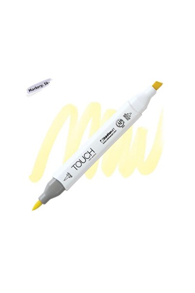 Shinhan Art Touch Twin Brush Pen : Double Sided Marker : Y164 Anise