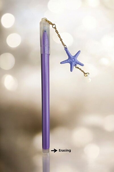 İhya قلم حبر جاف قابل للمسح بنمط نجمة