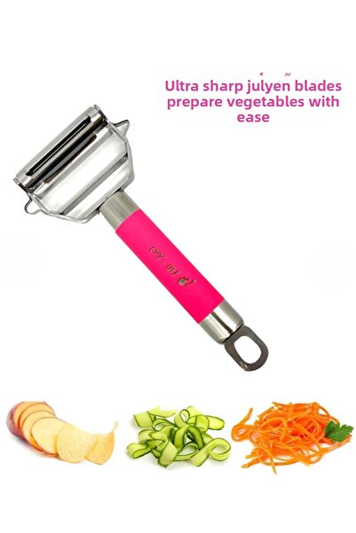 OY-Bİ أو-بي الأول جودة عملية من الفولاذ المقاوم للصدأ توربو جوليان مقشرة الفواكه والخضروات